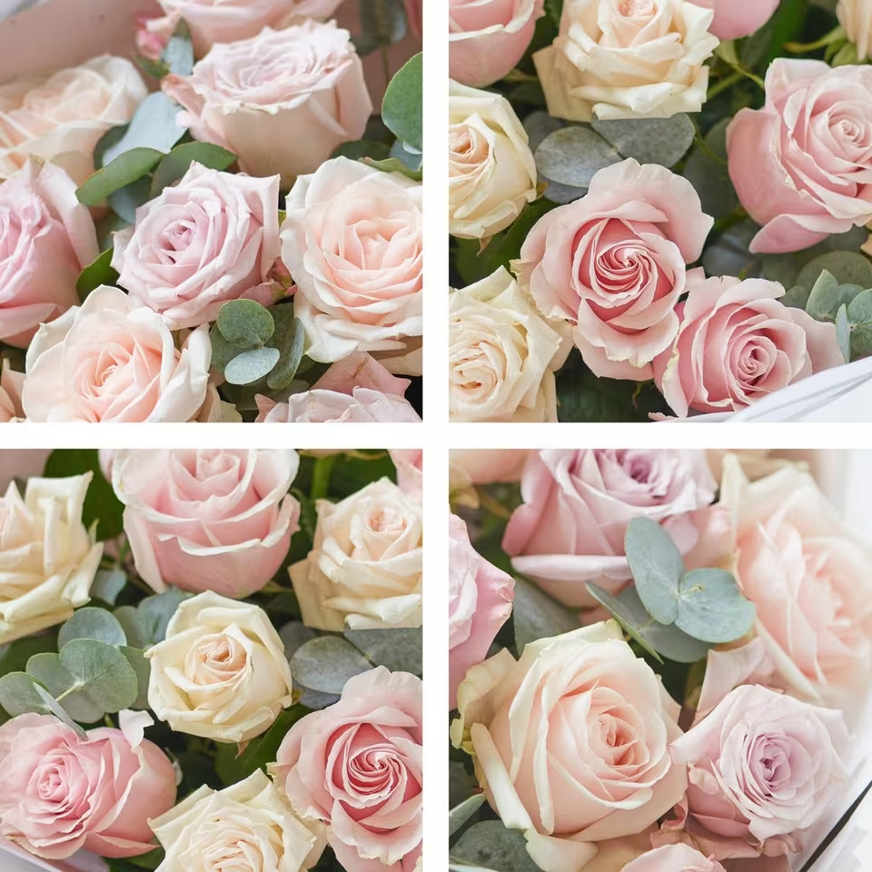 Pink Rose Bouquet - Image 3